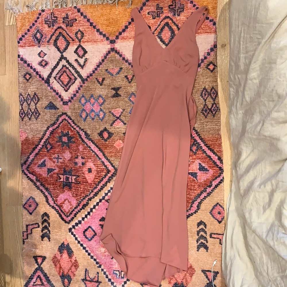 Abercrombie Midi Dress Pink